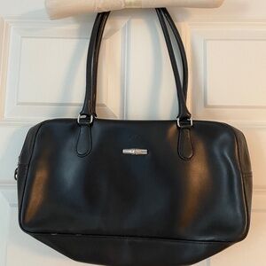 Longchamp Leather Black Bag